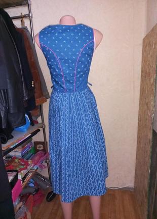 Октоберфест баварское платье-дирндль 46 размер5 фото