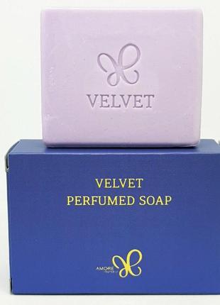 Парфюмированное косметическое мыло amore pacific amore counselor velvet perfumed soap 80 г