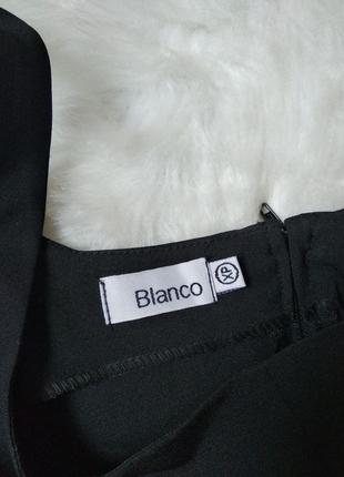 Блузка blanco женская черная классика6 фото