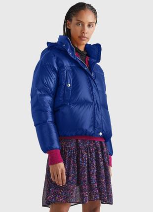 tommy Leather hilfiger пуховик оригінал