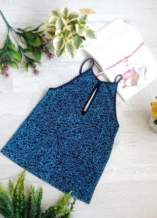 Майка тренд дрібна плісировка тваринний принт для спорту фітнесу гарна спинка