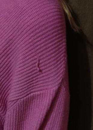 Розовый свитер pull &amp; bear3 фото
