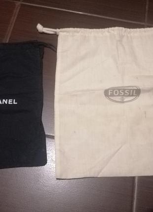 Чехол. пыльник. chanel. fossil.
