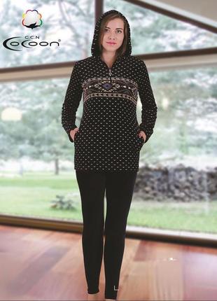 Велюровый костюм cocoon