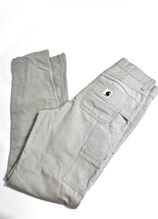 Джинси carhartt / розмір m-l / carhartt wip / чоловічі джинси / світлі джинси / штани carhartt / джинси кархарт / кархарт / штани кархарт /1