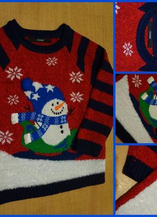Новогодний свитер 3-4 летним свитером