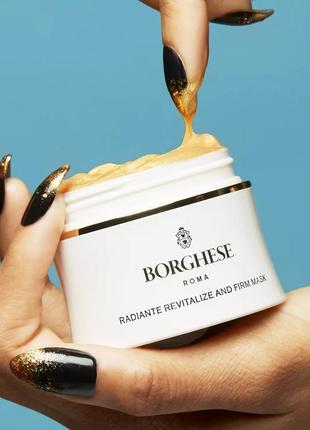 Відновлююча та зміцнююча маска borghese roma radiante revitalize and firm mask