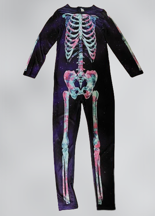💜гарний дитячий костюм скелета на халавін 11-12 років george💜