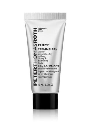 Отшелушивающий пилинг-гель с энзимами и гиалуроновой кислотой
peter thomas roth firmx peeling gel