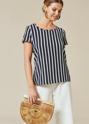 Розпродаж! легка футболка блуза в смужку від vero moda
