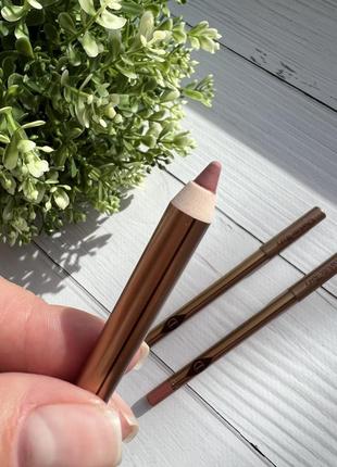Charlotte tilbury lip cheat lip liner 👄 ідеальний олівець для губ6 фото