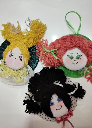 Декоративні лялечки на ялинку