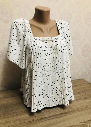 Блуза плиссе morocco