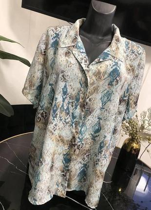 Рубашка с принтом