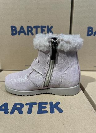 Ботинки bartek 001/розовый р. 22-313 фото