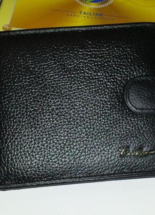 Чоловічий гаманець із натуральної шкіри tailian t120d-h174-b
