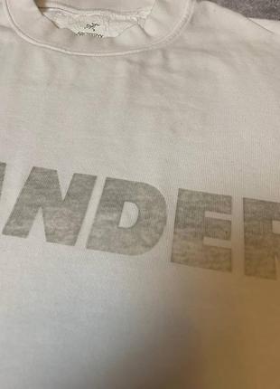 Jil sander &amp; arc'teryx мужская белоснежная футболка3 фото
