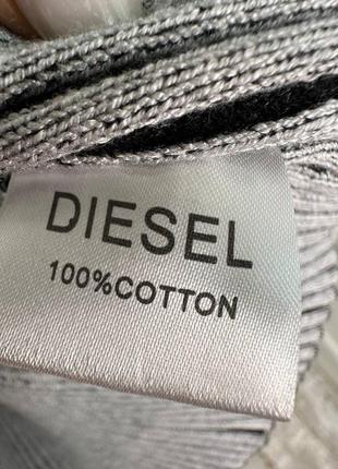 Сукня міді рубчик в стилі diesel сіра6 фото