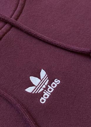 Оригинальное женское худи adidas центр лого2 фото