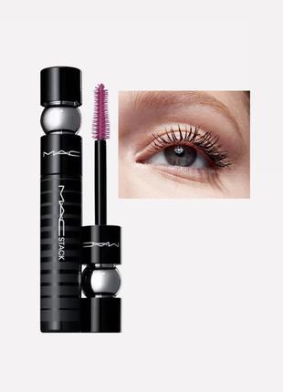 Удлиняющая тушь mac stack mega mascara 12 ml1 фото