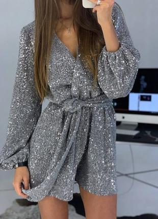 Комбинезон пайетка