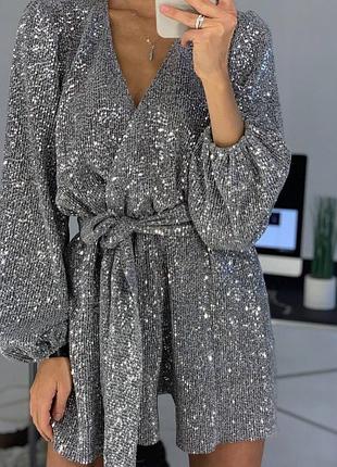 Комбинезон пайетка