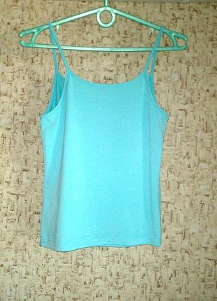 Блакитна майка-топ 36-38р.