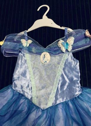 Карнавальный костюм - платье с объёмными бабашками ‘золушка на балу’ от disney (оригинал)5 фото