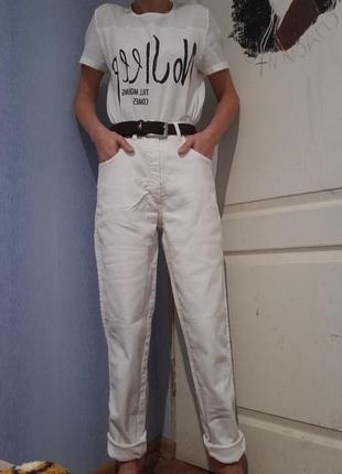 Розвантажуюсь винтажные джинсы с высокой талией мом италия2 фото
