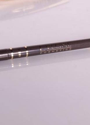 Коричневий автоматичний олівець для очей з розтушовуванням . в наявності 6 відтінків3 фото
