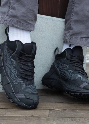 Reebok zig Int mid ii edge  black grey