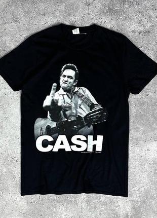 Футболка johny cash джонные кэш рок мерч rock