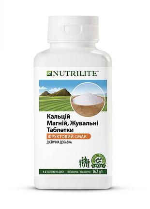 Nutrilitetm кальций магний, жевательные таблетки