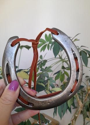 Підкова справжня що носив кінь. оберіг.