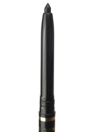 Чёрный автоматический карандаш для глаз с растушёвкой4 фото