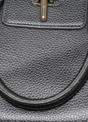 Женская черная сумка с эко-кожи10 фото