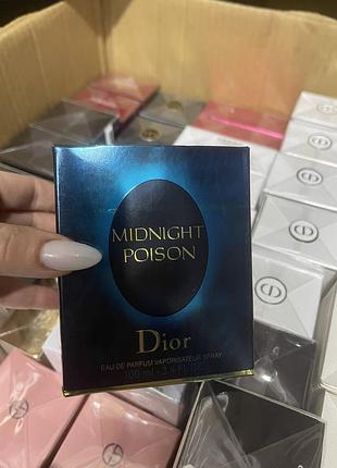 Poison midnight christian dior парфюмированная вода 100мл