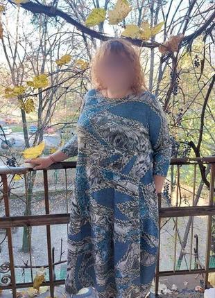 Платье бохо, большой размер2 фото