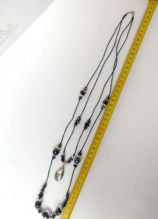 Изысканное колье ожерелье сотуар бусы7 фото