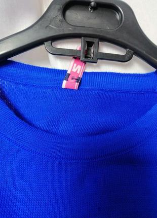 Стильна в'язана футболка оверсайз підходить на розмір від м до 6xl виробник туреччина ширина в грудя2 фото