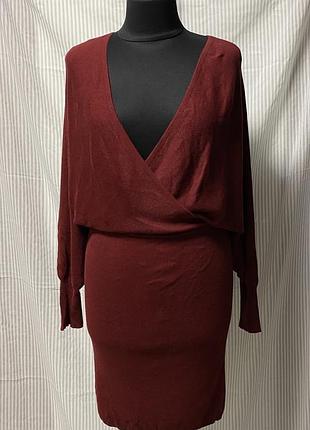 Жіноча вʼязана сукня міді v by very