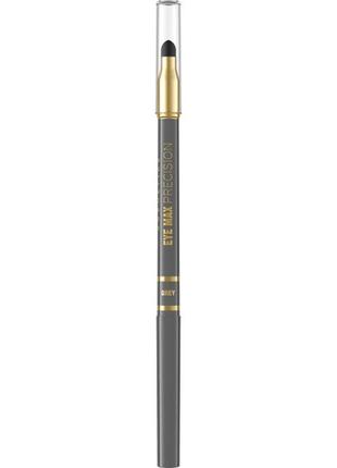 Серый автоматический карандаш для глаз с растушёвкой3 фото