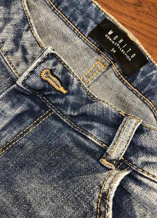Жіночі скіні джинси нові джинси з потертостями3 фото