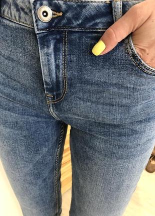 Жіночі скіні джинси нові джинси з потертостями8 фото