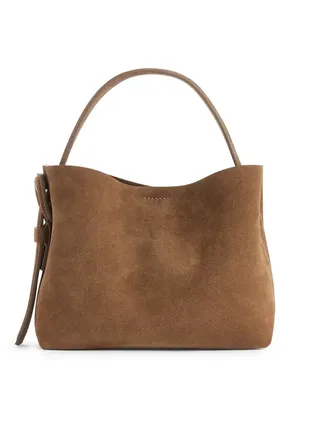 Замшева сумка arket 1195534