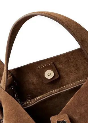 Замшева сумка arket 11955346 фото
