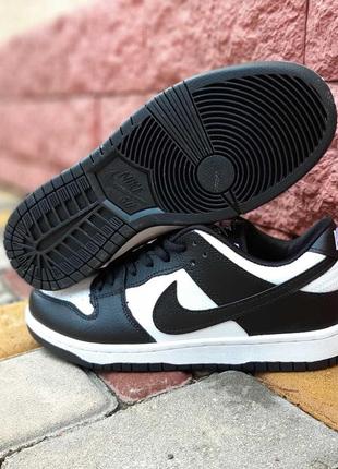 Чоловічі кросівки nike sb duhk low pro низькі  білі з чорним7 фото