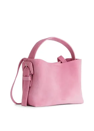 Замшева сумка arket 11955343 фото