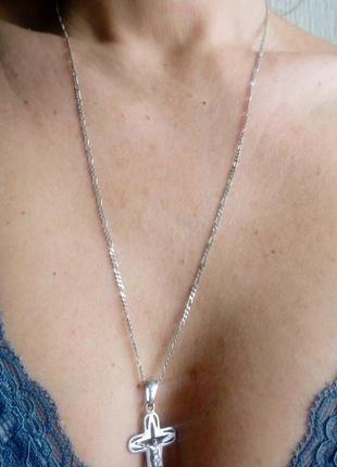 Срібний ланцюжок 58,5 см  срібло 925"💥 лот 183