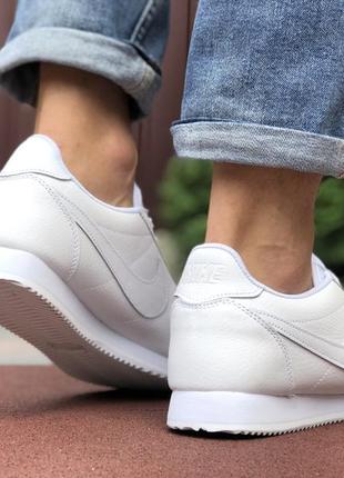 Чоловічі кросівки nike cortez, білі  тільки 44 розмір (9794)4 фото